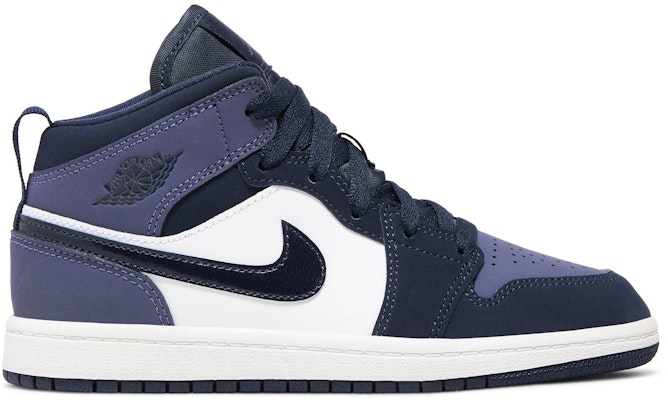 (Preschool) Air Jordan 1 Mid 'Sanded Purple' 640734-445 Buy (Preschool) Air Jordan 1 Mid 'Sanded Purple' 640734-445