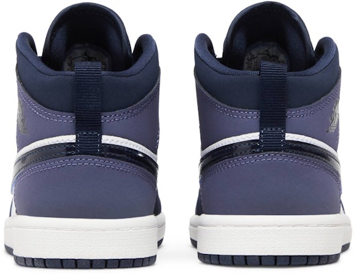 (Preschool) Air Jordan 1 Mid 'Sanded Purple' 640734-445 Details for (Preschool) Air Jordan 1 Mid 'Sanded Purple' 640734-445