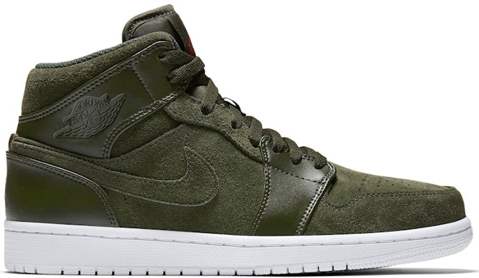 Buy Air Jordan 1 Mid Sequoia 554724 302 Novelship