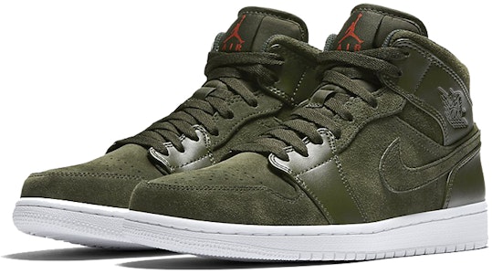 Air Jordan 1 Mid 'Sequoia' Verde Oscuro 554724-302 Shop Air Jordan 1 Mid 'Sequoia' Verde Oscuro 554724-302