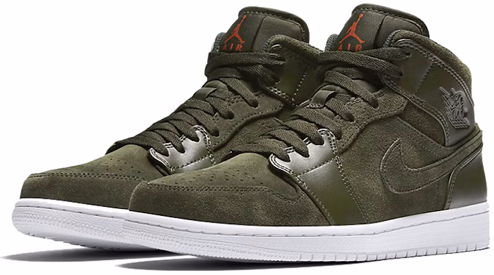Air Jordan 1 Mid “红杉” 554724-302 Shop Air Jordan 1 Mid “红杉” 554724-302