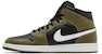 Air Jordan 1 Mid 'Sequoia' Lelaki Wanita Sneaker Malaysia DQ8426-092