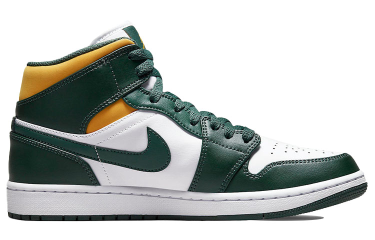 Lookbook Air Jordan 1 Mid 'Sonics' 2021 Sepatu Basket Terbaru 554724-371