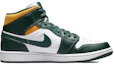 Lookbook Air Jordan 1 Mid 'Sonics' 2021 Sepatu Basket Terbaru 554724-371
