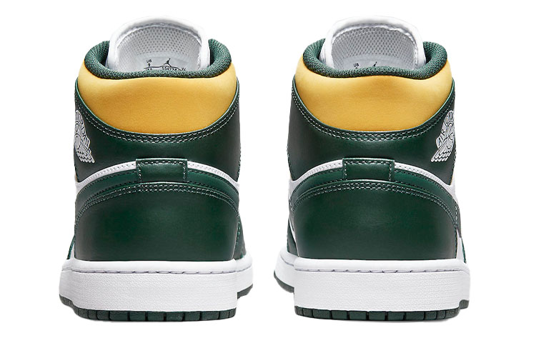 Details for Air Jordan 1 Mid 'Sonics' 2021 Sepatu Basket Terbaru 554724-371