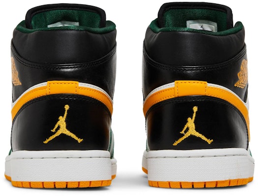 Air Jordan 1 Mid 'Sonics' Lelaki Sneakers 554724-307 Details for Air Jordan 1 Mid 'Sonics' Lelaki Sneakers 554724-307