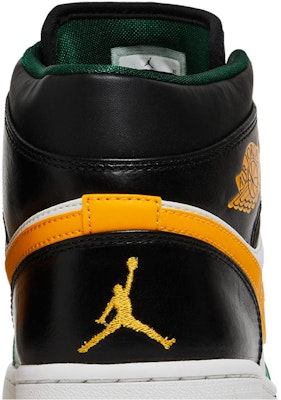 Air Jordan 1 Mid 'Sonics' Lelaki Sneakers 554724-307 Sizing Air Jordan 1 Mid 'Sonics' Lelaki Sneakers 554724-307