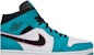 Air Jordan 1 Mid 'South Beach' 852542-306 (Tetap dalam Bahasa Inggeris)