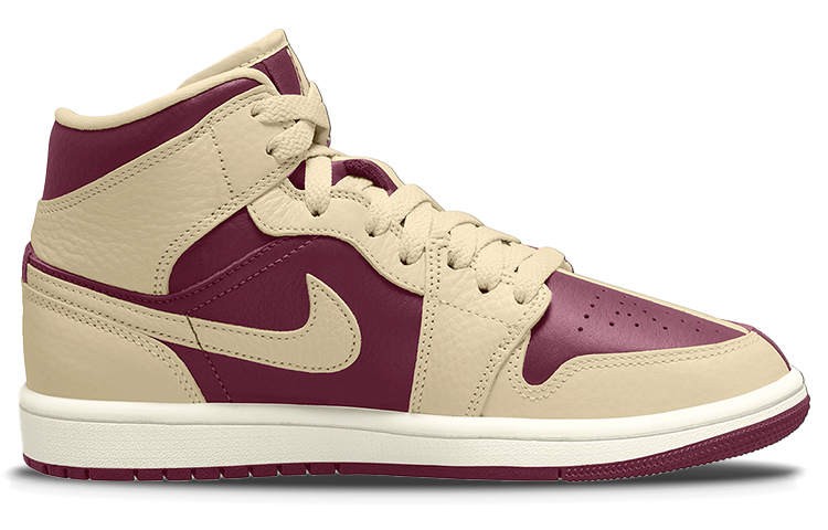 Order Air Jordan 1 Mid 'Gabungan Coklat Merah' DV9872-200