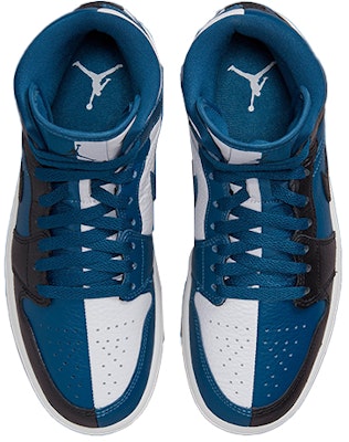 에어 조던 1 미드 '프렌치 블루 스플릿' DV9872-401 Shop 에어 조던 1 미드 '프렌치 블루 스플릿' DV9872-401