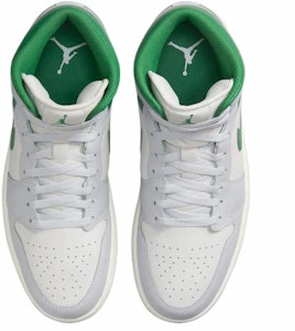 Air Jordan 1 中帮 '巅峰白幸运绿' DQ8426-142 Shop Air Jordan 1 中帮 '巅峰白幸运绿' DQ8426-142