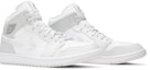 Cheap Air Jordan 1 Mid 'Swoosh Logo - Abu-abu Kamuflase' DC9035-100