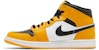 Air Jordan 1 Mid 'Taxi' Kuning Hitam 554724-701