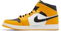 Lookbook Air Jordan 1 Mid 'Taxi' Kuning Hitam 554724-701