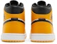 Details for Air Jordan 1 Mid 'Taxi' Kuning Hitam 554724-701