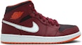 Order Air Jordan 1 Mid 'Team Red' Merah Pasukan 554724-604