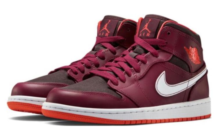 Lookbook Air Jordan 1 Mid 'Team Merah' 554724-604