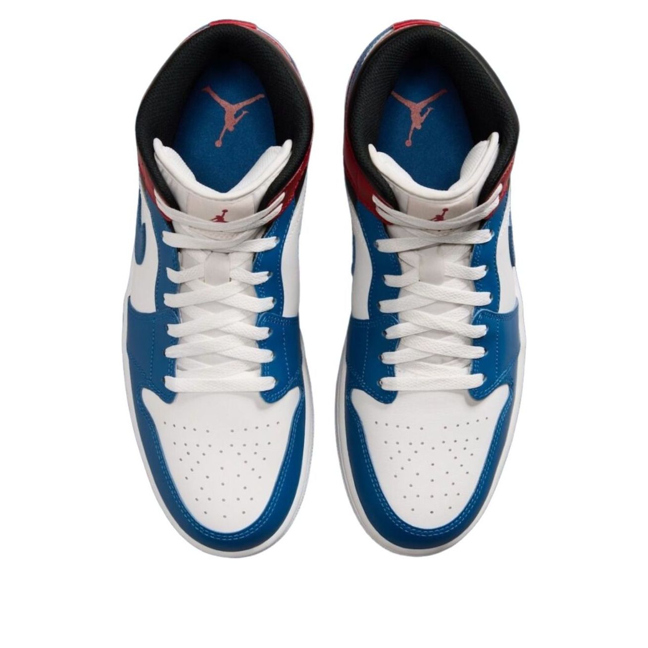 Lookbook Air Jordan 1 Mid ''Team USA'' Lelaki Wanita Sneakers DQ8426-406