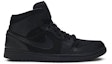 Buy Air Jordan 1 中帮全黑版 2014款 554724-011
