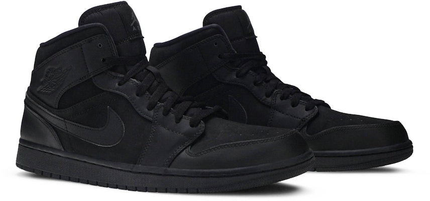 Air Jordan 1 中帮全黑版 2014款 554724-011 Cheap Air Jordan 1 中帮全黑版 2014款 554724-011