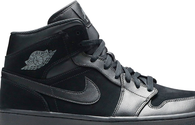 Air Jordan 1 Mid 'Triple Black' 2018 – Zapatillas Negras Completas Retro 554724-050 Order Air Jordan 1 Mid 'Triple Black' 2018 – Zapatillas Negras Completas Retro 554724-050