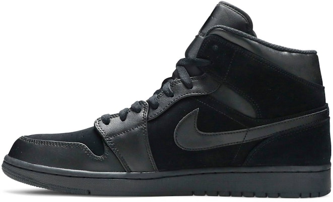 Air Jordan 1 Mid 'Triple Black' 2018 – Zapatillas Negras Completas Retro 554724-050 Lookbook Air Jordan 1 Mid 'Triple Black' 2018 – Zapatillas Negras Completas Retro 554724-050