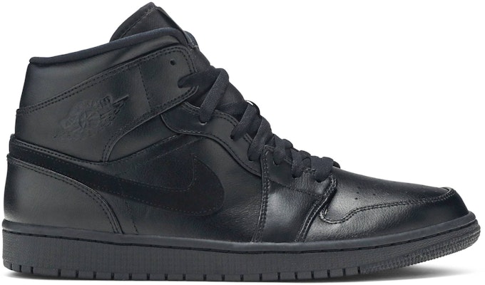 Air Jordan 1 Mid 全黑配色 554724-090 Buy Air Jordan 1 Mid 全黑配色 554724-090