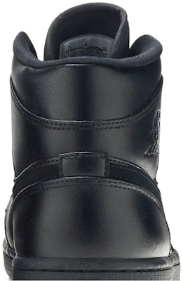 Air Jordan 1 Mid 全黑配色 554724-090 Sizing Air Jordan 1 Mid 全黑配色 554724-090