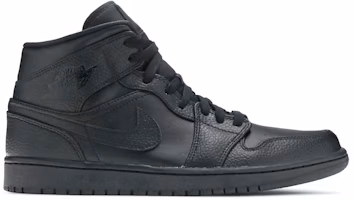 Air Jordan 1 Mid 'Triple Black' 554724-091 Air Jordan 1 Mid 'Triple Black' 554724-091