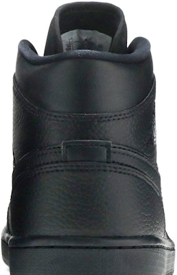 Air Jordan 1 Mid 'Triple Black' 554724-091 Sizing Air Jordan 1 Mid 'Triple Black' 554724-091