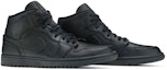 Cheap Air Jordan 1 Mid 'Hitam Penuh' 554724-091