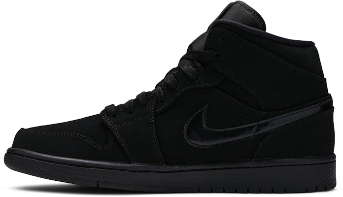 Air Jordan 1 Mid 'Triple Black' (2020) – Todo Negro 554724-056 Lookbook Air Jordan 1 Mid 'Triple Black' (2020) – Todo Negro 554724-056