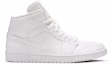 Buy Air Jordan 1 Mid 'Triple White' 2019 Zapatillas Blancas Total 554724-129