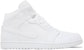Air Jordan 1 Mid 'Triple White' 2022 Putih Serba 554724-136