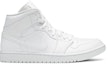 Buy Air Jordan 1 Mid 'Triple Blanco' 554724-130