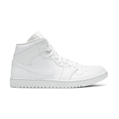 Jordan 1 Mid 'Triple White'