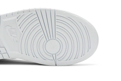 Air Jordan 1 Mid 'Triple White' 554724-130