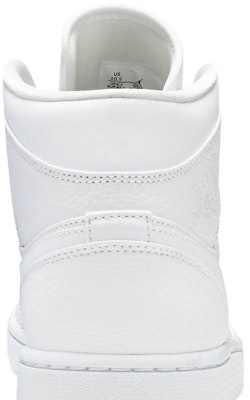 Air Jordan 1 Mid 'Triple Blanco' 554724-130 Sizing Air Jordan 1 Mid 'Triple Blanco' 554724-130