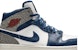 Kasut Air Jordan 1 Mid 'True Blue' 554724-107