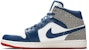 Kasut Air Jordan 1 Mid 'True Blue' 554724-107