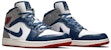 Kasut Air Jordan 1 Mid 'True Blue' 554724-107