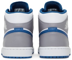 Air Jordan 1 Mid 'True Blue' Lelaki Perakihan Biru DQ8426-014 Details for Air Jordan 1 Mid 'True Blue' Lelaki Perakihan Biru DQ8426-014