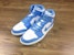 Air Jordan 1 Mid 'UNC' 554724-106 - Kasut Sukan Terkini