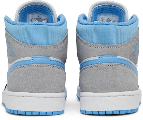 Air Jordan 1 Mid 'University Blue' DX9276-100 Details for Air Jordan 1 Mid 'University Blue' DX9276-100