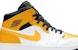 Air Jordan 1 Mid 'University Gold' Lelaki Emas Universiti 554724-170