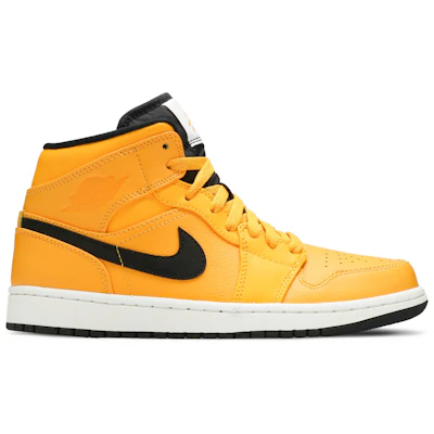 Air Jordan 1 Mid ‘University Gold’ Black 554724-700