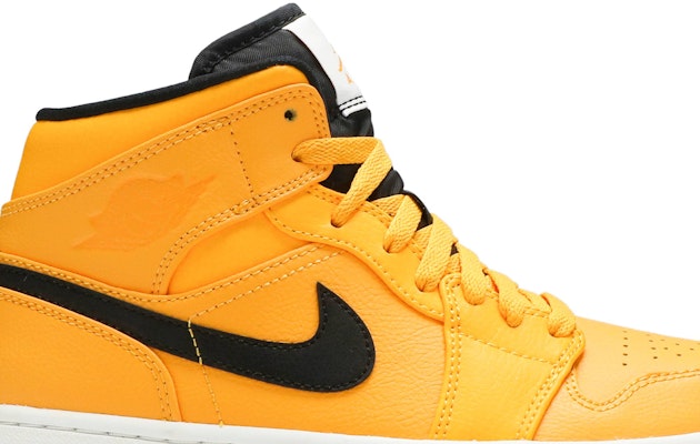 Air Jordan 1 Mid 'University Gold' Hitam 554724-700 Order Air Jordan 1 Mid 'University Gold' Hitam 554724-700