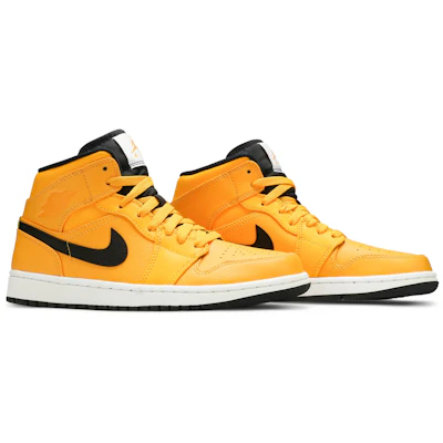 Air Jordan 1 Mid ‘University Gold’ Black 554724-700
