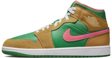 Air Jordan 1 Mid 'Wheat Watermelon' DX4332-700 Air Jordan 1 Mid 'Wheat Watermelon' DX4332-700