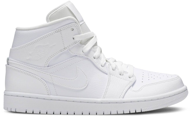 Air Jordan 1 Mid 'Putih' 554724-126 Buy Air Jordan 1 Mid 'Putih' 554724-126